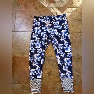 Floral Blue Women’s Leggings